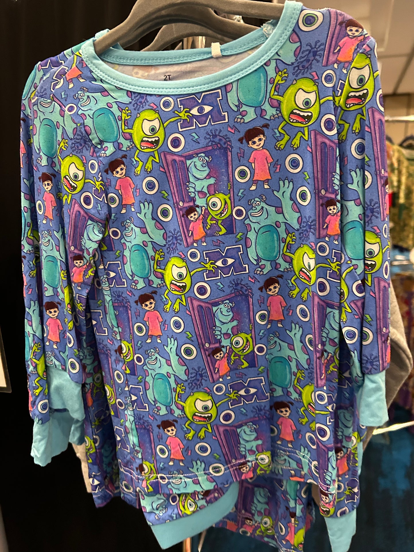 Monsters Long Sleeve Pants Set