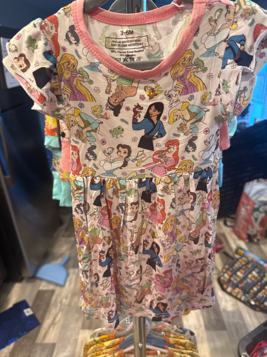 Princess Bamboo Twirl Dress