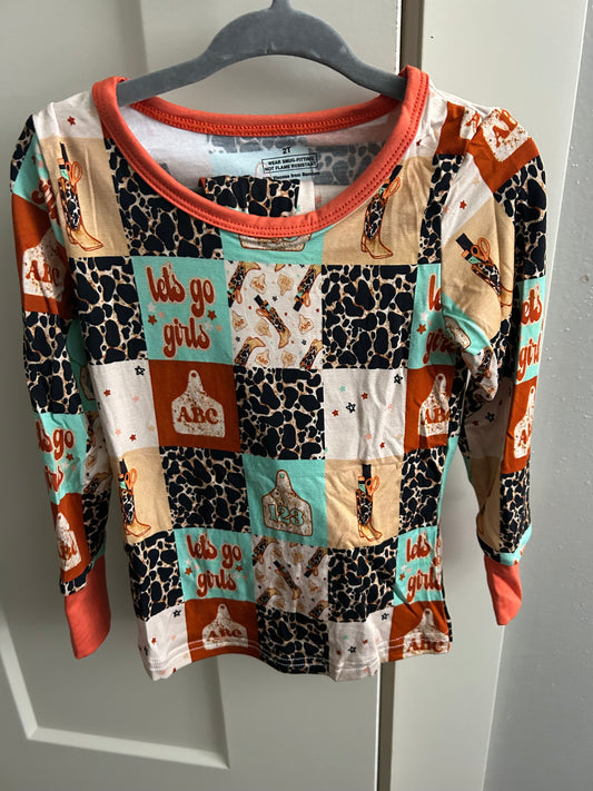 Let's go girls long set