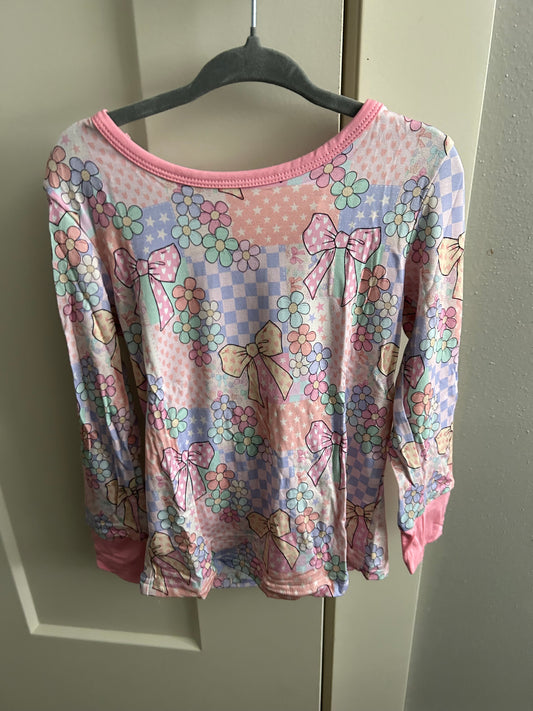 Pastel Checkered Pant set