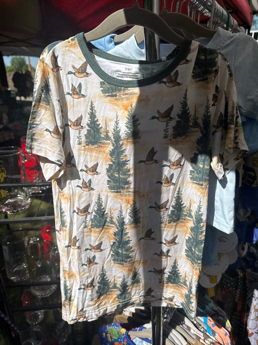 Duck Hunting Shorts Set