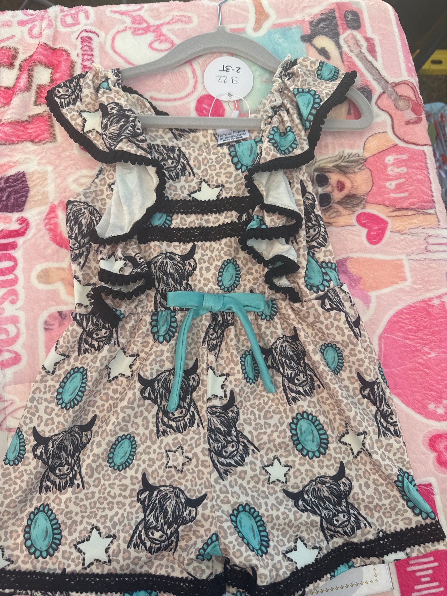 Cow Romper