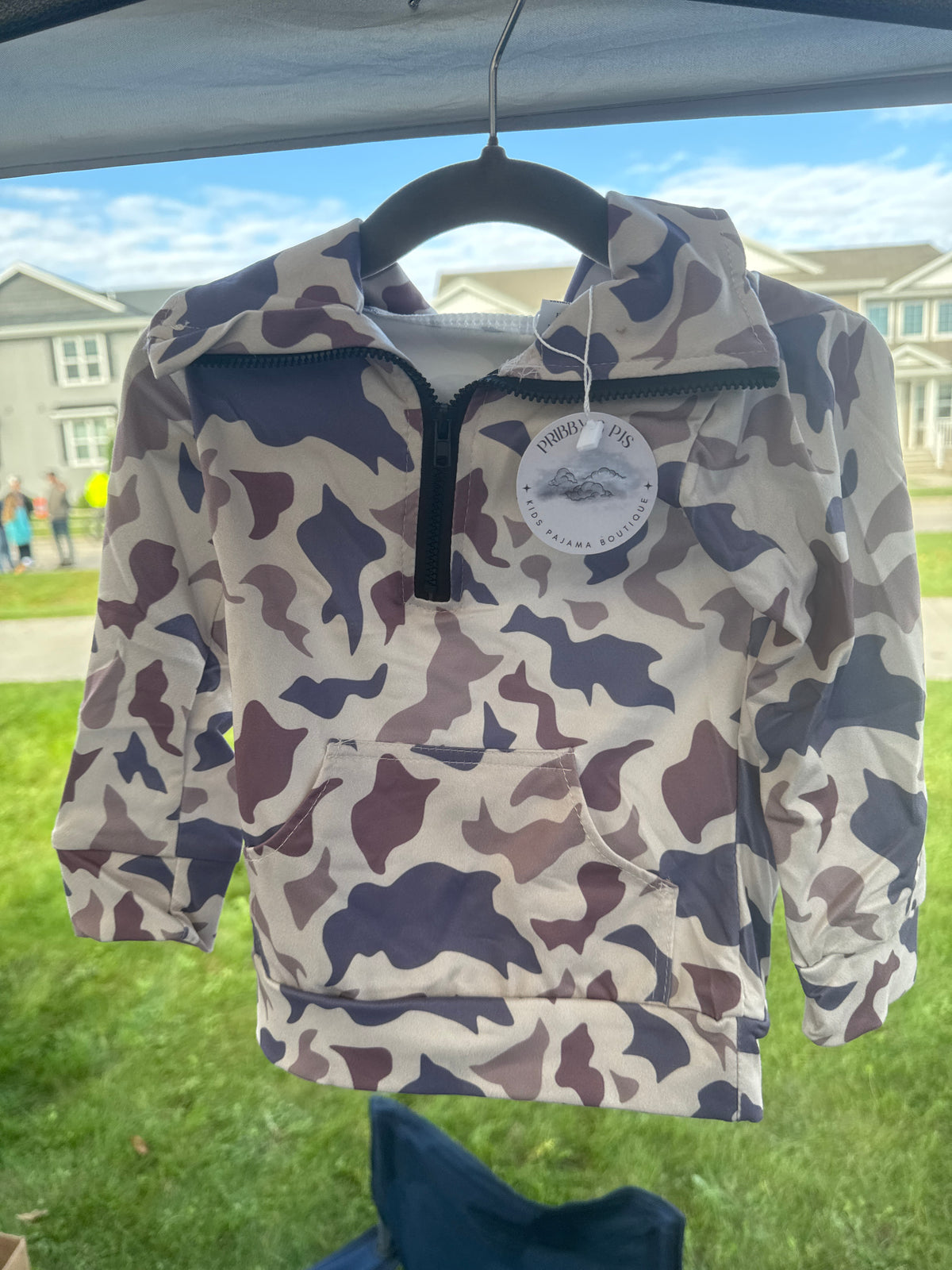Camo Quarter-Zip