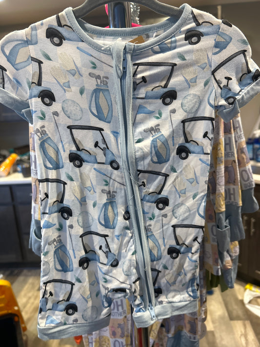 Blue Golf Shortie 0-3m